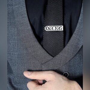 Tie pin New Hand made 925 silver